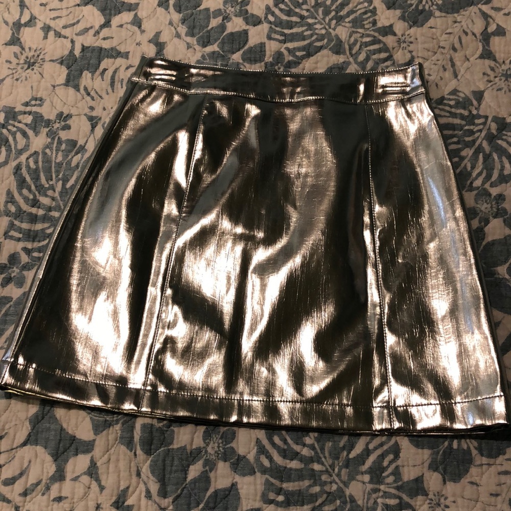 Silver skirt